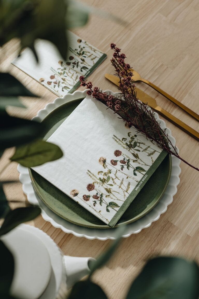 Manor Road Wildflower Cocktail Napkins