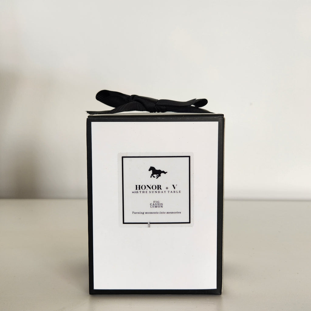 The Table Candle - Premium Fig + Cassis