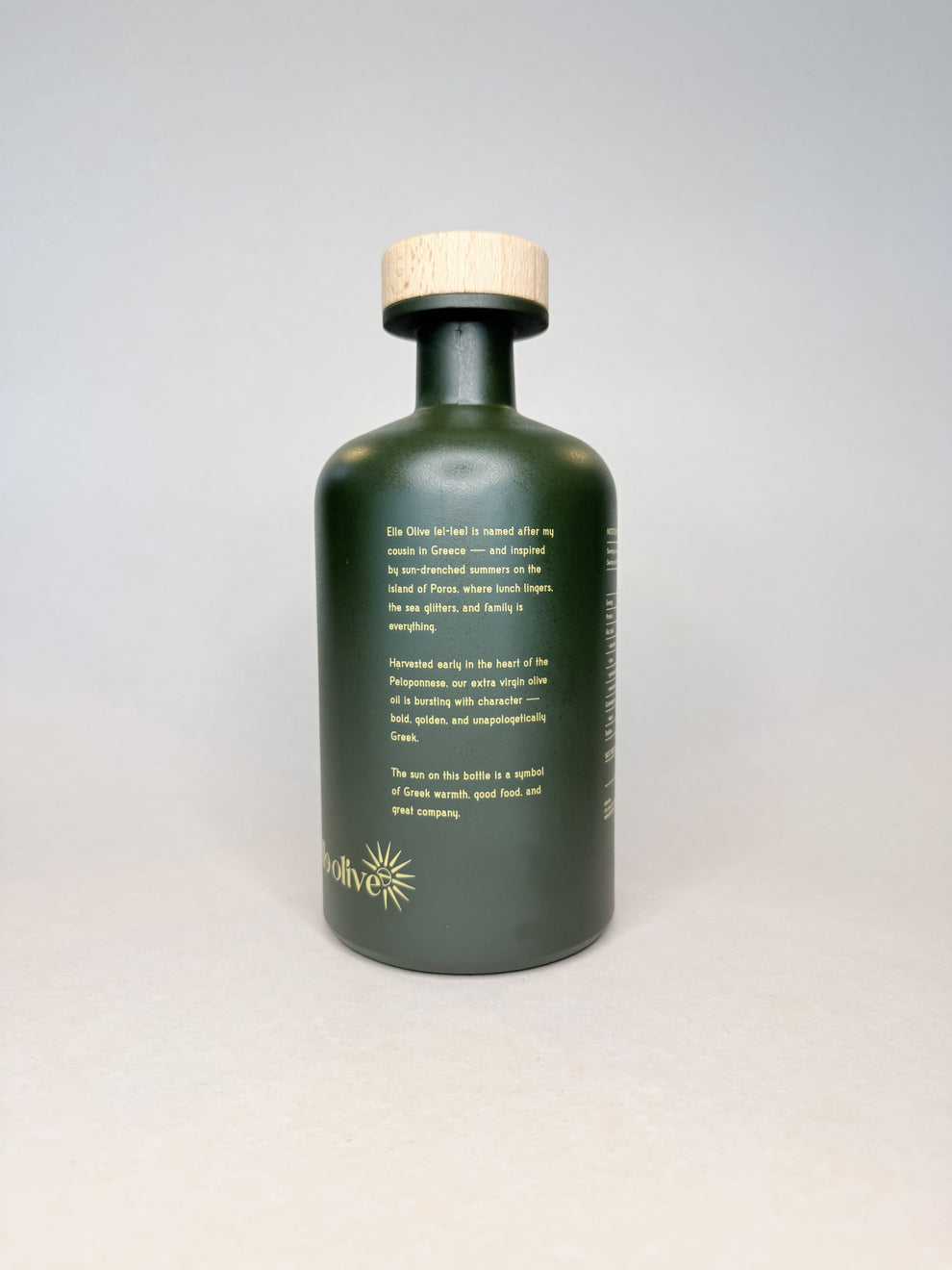 500ml Extra Virgin Greek Olive Oil - Green