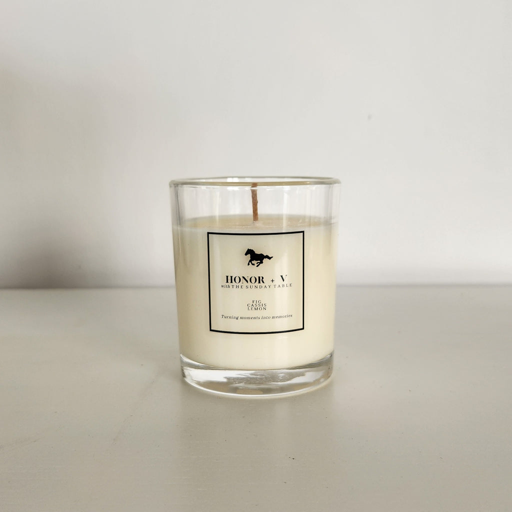 The Table Candle - Premium Fig + Cassis