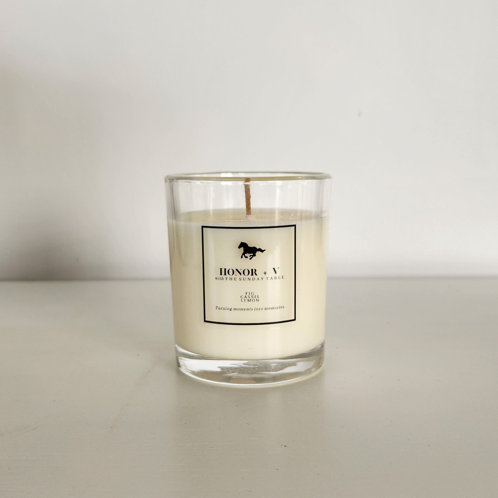 The Table Candle - Premium Fig + Cassis