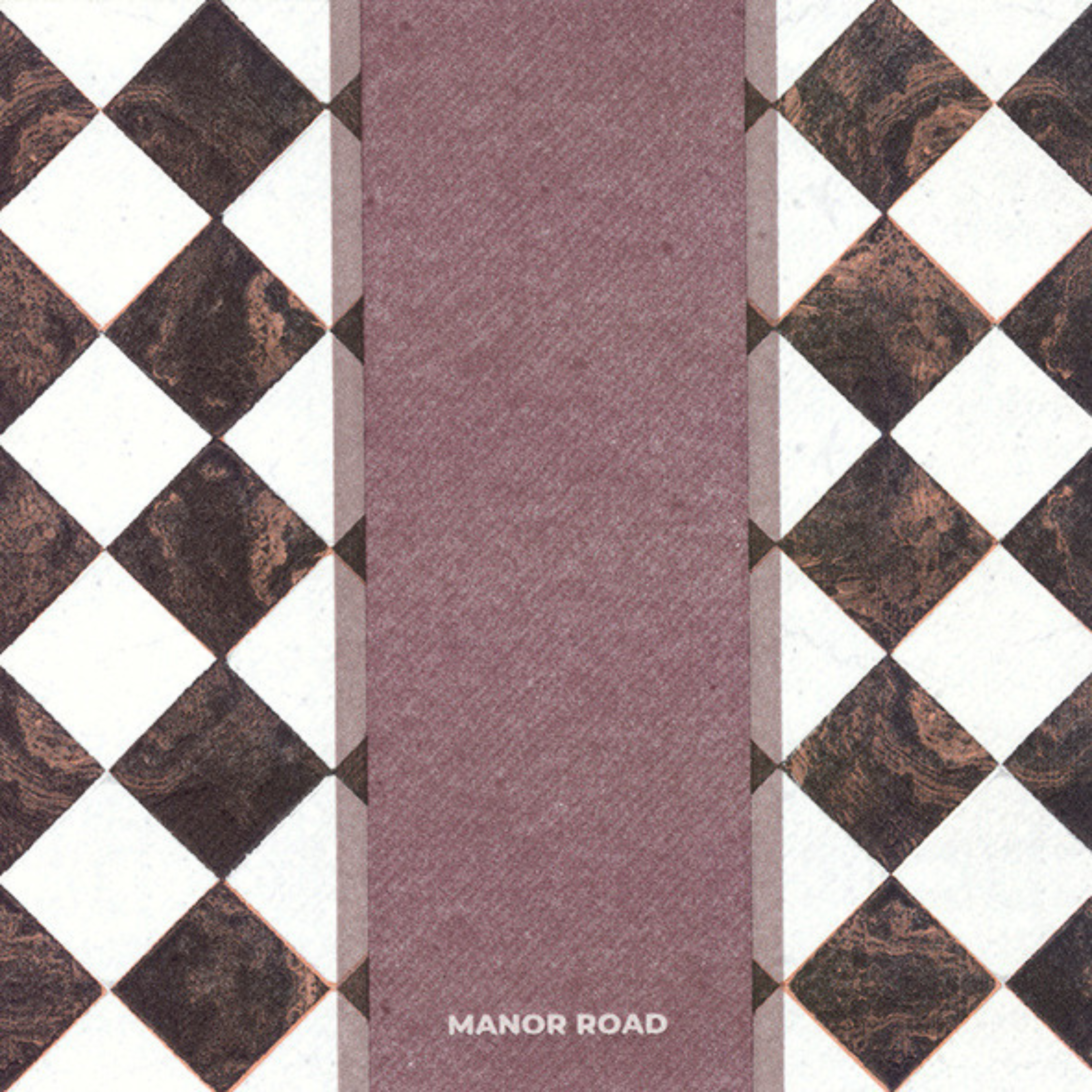 Marbled Bordeaux Napkins - Luncheon