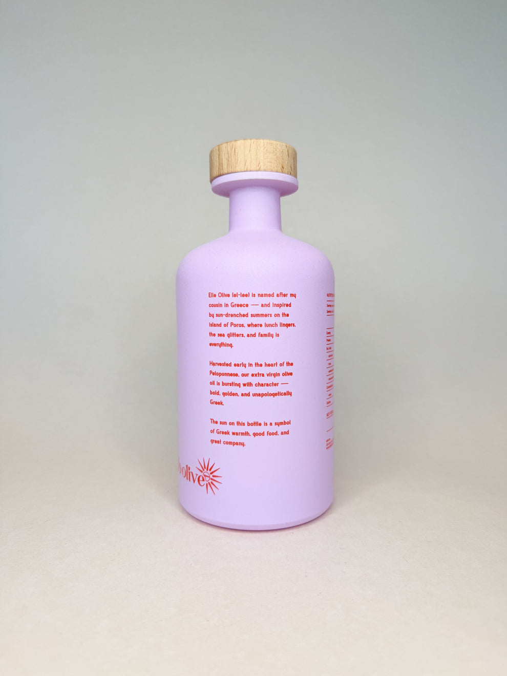 500ml Extra Virgin Greek Olive Oil - Pink