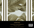 Rustic Palm Paper Placemat Pad - 30 sheets